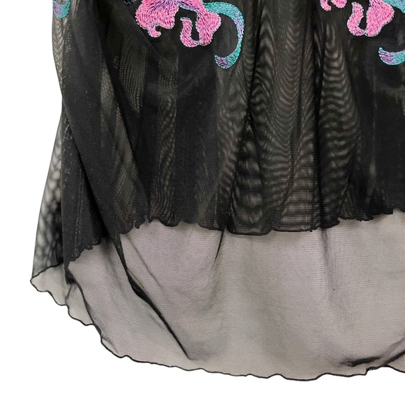 CACIQUE Floral embroidered lace chemise - Picture 5 of 9